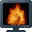 Crawler 3D Fireplace Screensaver icon